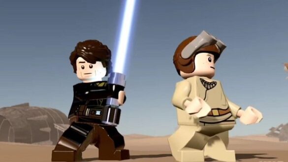 Lego Star Wars: The Skywalker Saga Players are Beating Up Young Anakin to Reach New Areas