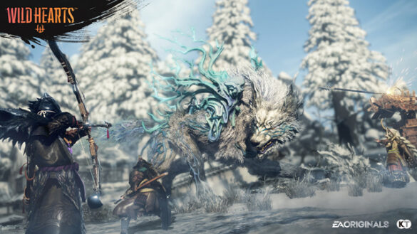 Wild Hearts Trailer Mixes Monster Hunting With a Fantasy Feudal Japan