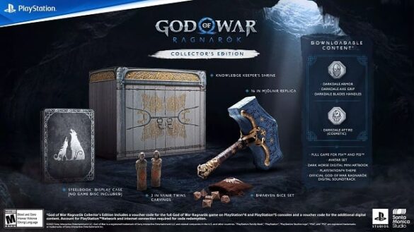 God of War Ragnarok Collector’s Edition Boxes Missing Game