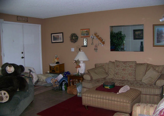 cluttered too many items things belonging poor home staging living room Peoria Arizona house