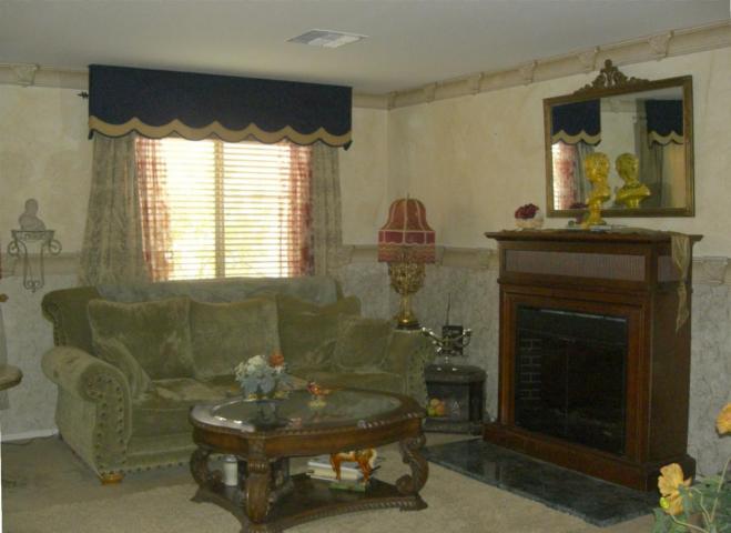 over-the-top décor French country chic poor home staging Casa Grande Arizona house