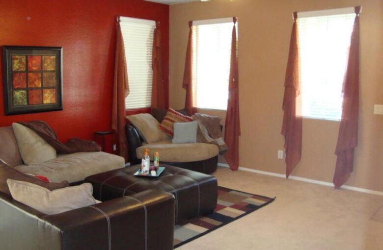 window drapes curtains treatment Phoenix Arizona homes houses for sale real estate photo