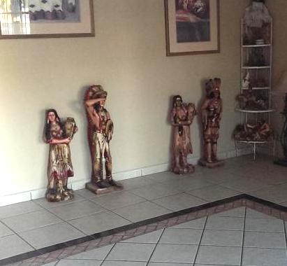 Southwest décor Native American Indian statues Phoenix Arizona homes houses for sale real estate photo