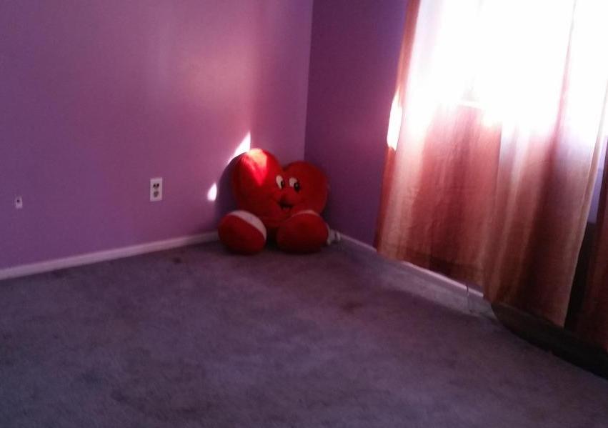 Valentine's Day stuffed animal heart bedroom Phoenix Arizona home house for sale real estate photo