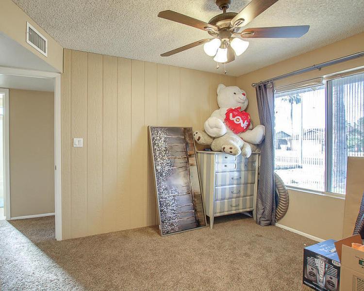 Valentine's Day stuffed animal bear love bedroom Glendale Arizona home house for sale real estate photo