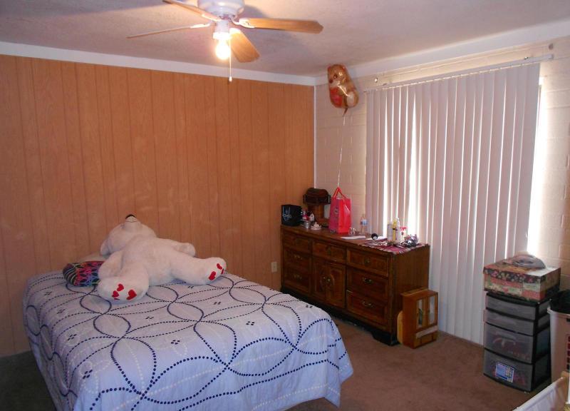 Valentine's Day stuffed animal bear bedroom Phoenix Arizona home house for sale real estate photo