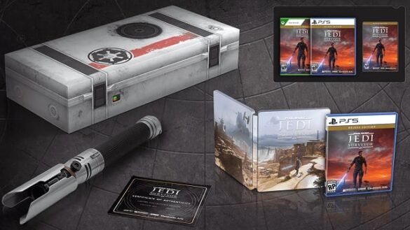 Star Wars Jedi: Survivor Collector’s Edition Includes a Replica Lightsaber