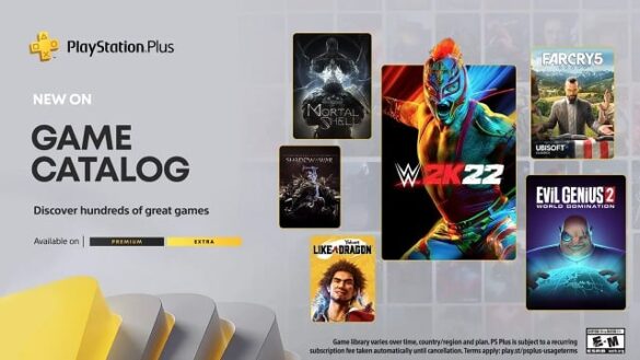 PS Plus Premium and Extra New December 2024 Games Include WWE 2K22