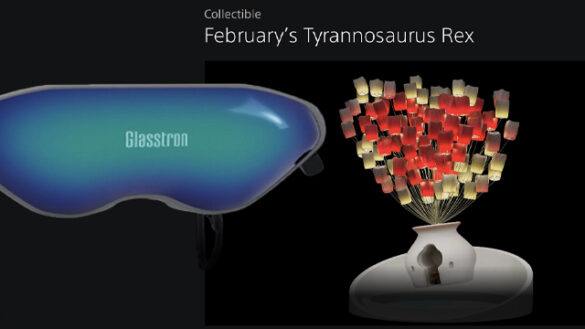 New PS Stars Collectibles February 2024: Glasstron PLM-A35 and Valentine’s T-Rex